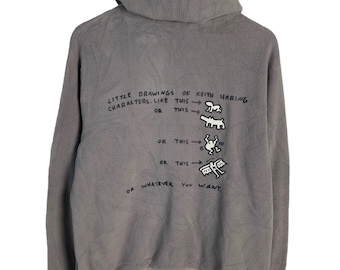 Keith Haring x Uniqlo Postacie Bluza z Kapturem