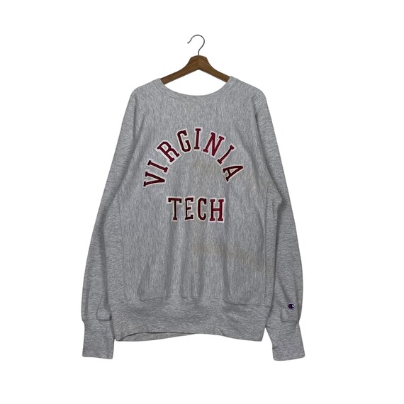 トップス 80s Champion VIRGINIA ReverseWeave Sweat Vintage 80s Champion Reverse Weave Virginia Tech Sweatshirt