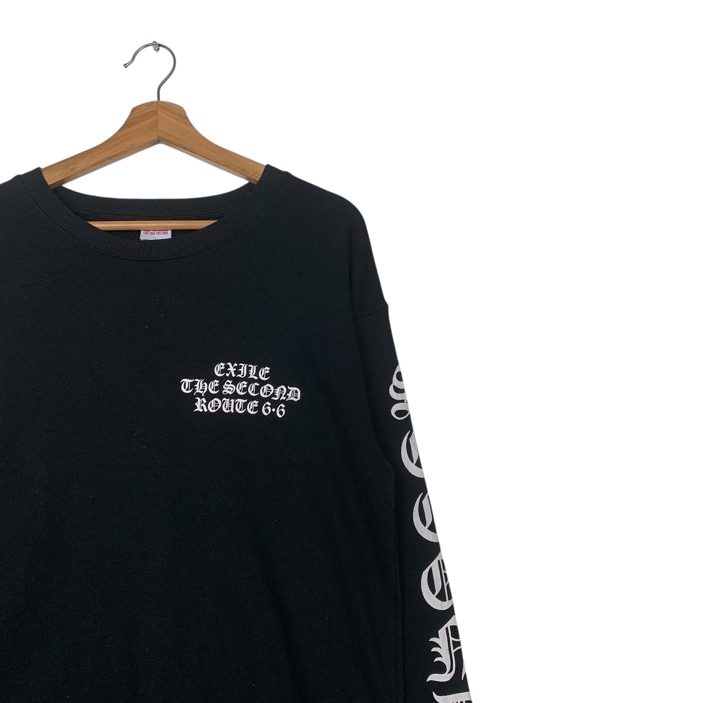 日本のバンド Exile The Second Live Tour スウェットシャツ - Etsy 日本