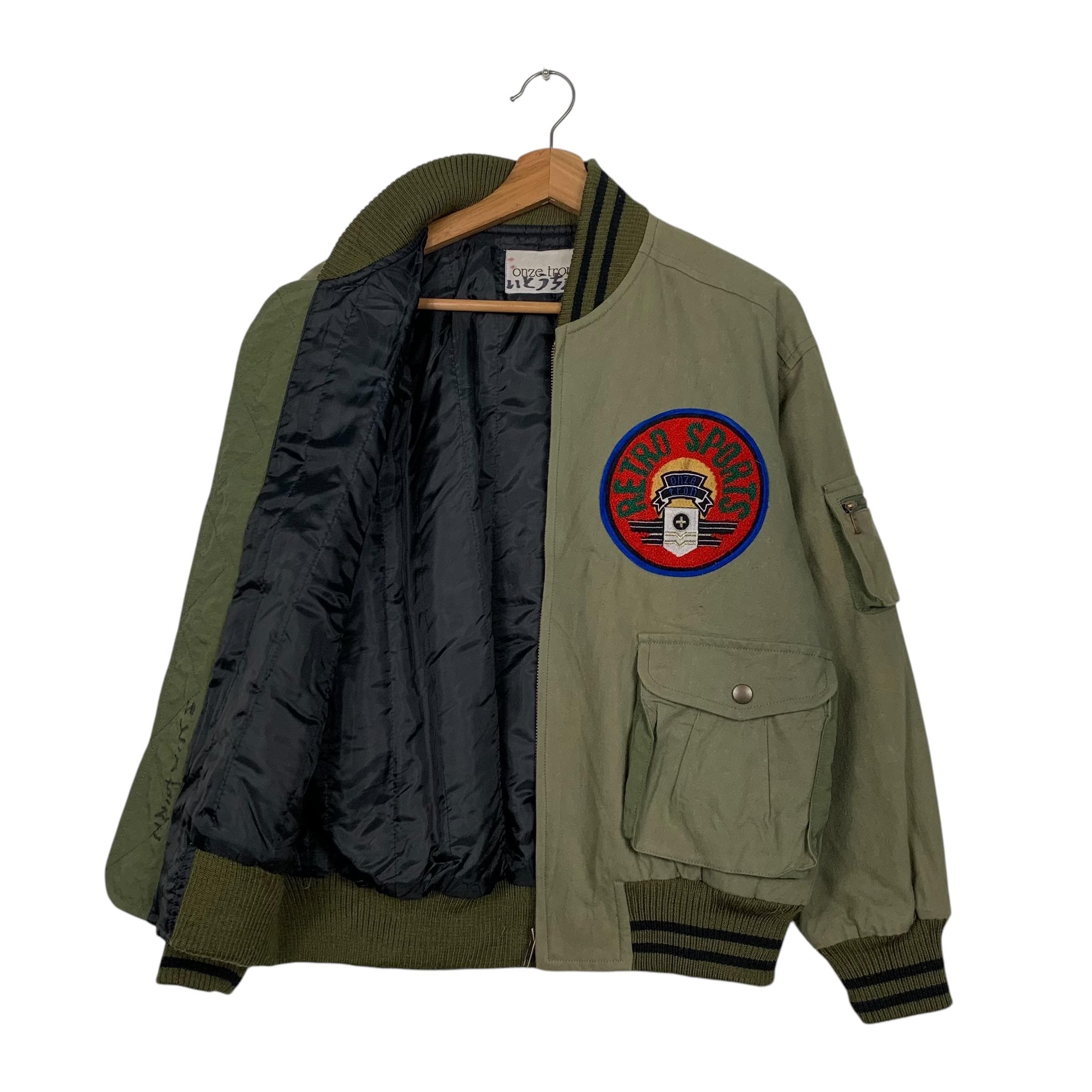 ★E.B.M★ Stankara Bomber Jacket EMP1WJK031 Japanese Brand Onze Tron Bomber Jacket - Etsy