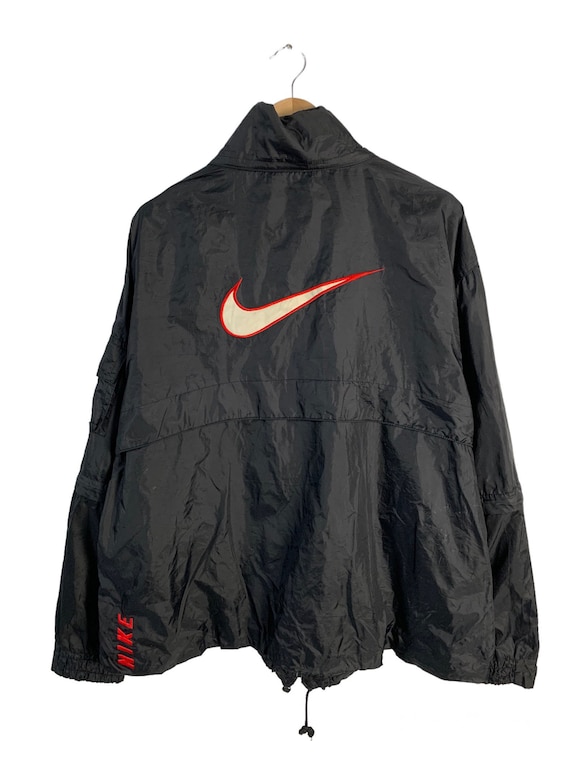 Vintage Nike Swoosh Big Logo Jacket - Etsy Vintage Nike Swoosh Big Logo Jacket - Etsy