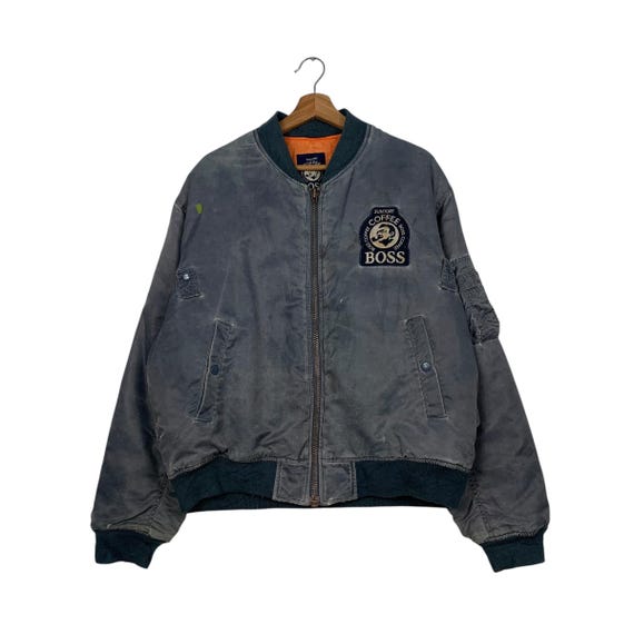 Mizuno SUNTORY COFFEE BOSS ジャケット XL Mizuno SUNTORY COFFEE BOSS ジャケット XL HOT VTG Men's