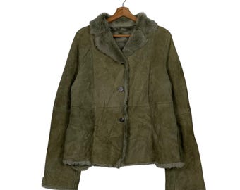 Gianni D Giudice Shearling Leather Jacket