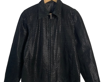 Iconic Yohji Yamamoto Signature AAR Durban Shinny In The Light Leather Jacket