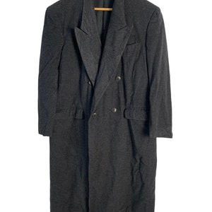 Lanvin Wool Double Breast Overcoat