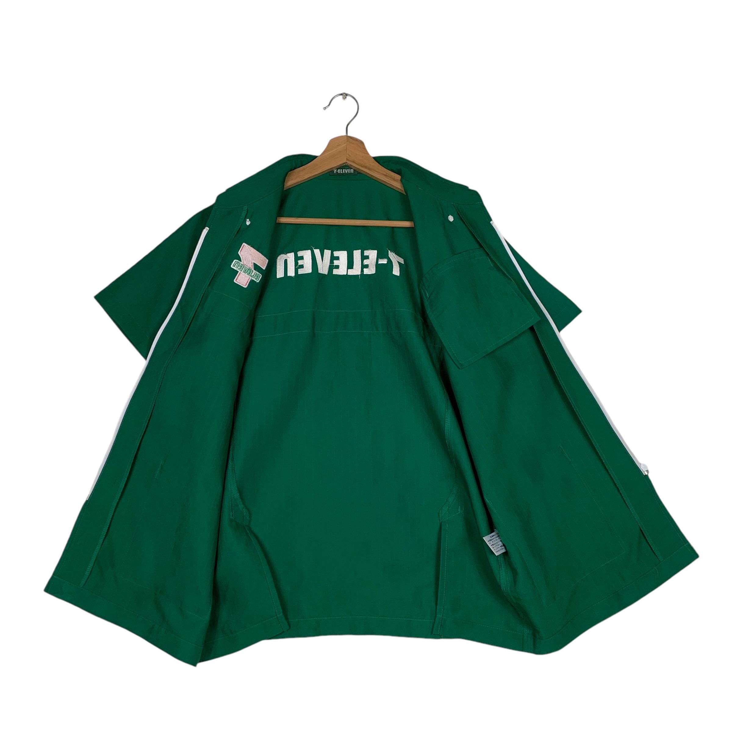 Vintage 7 Eleven Japan Uniform Zipper Shirt - Etsy