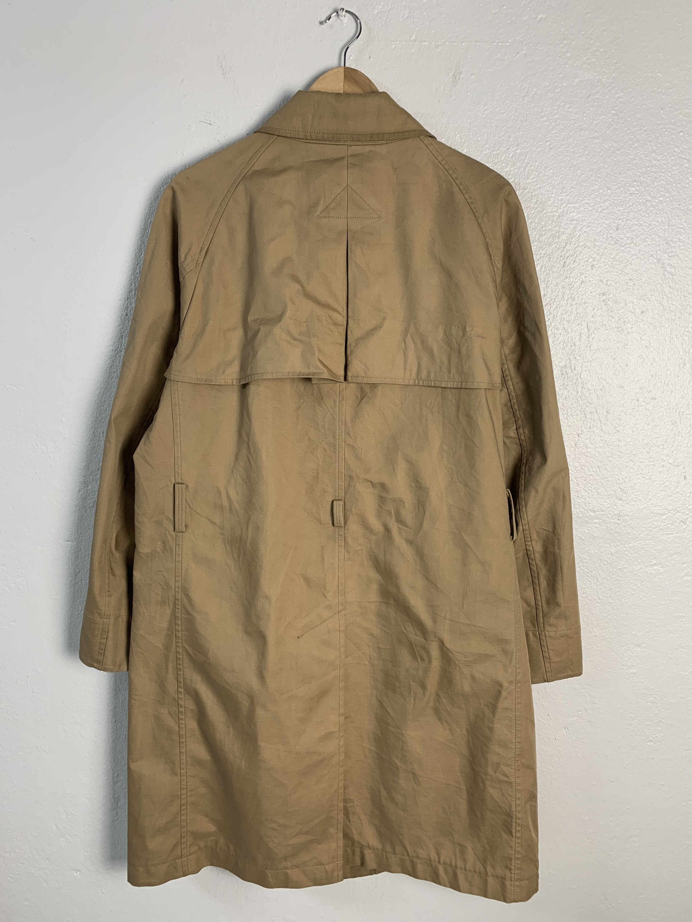 JW Anderson Trench Coat Longo | Cinza | FARFETCH BR