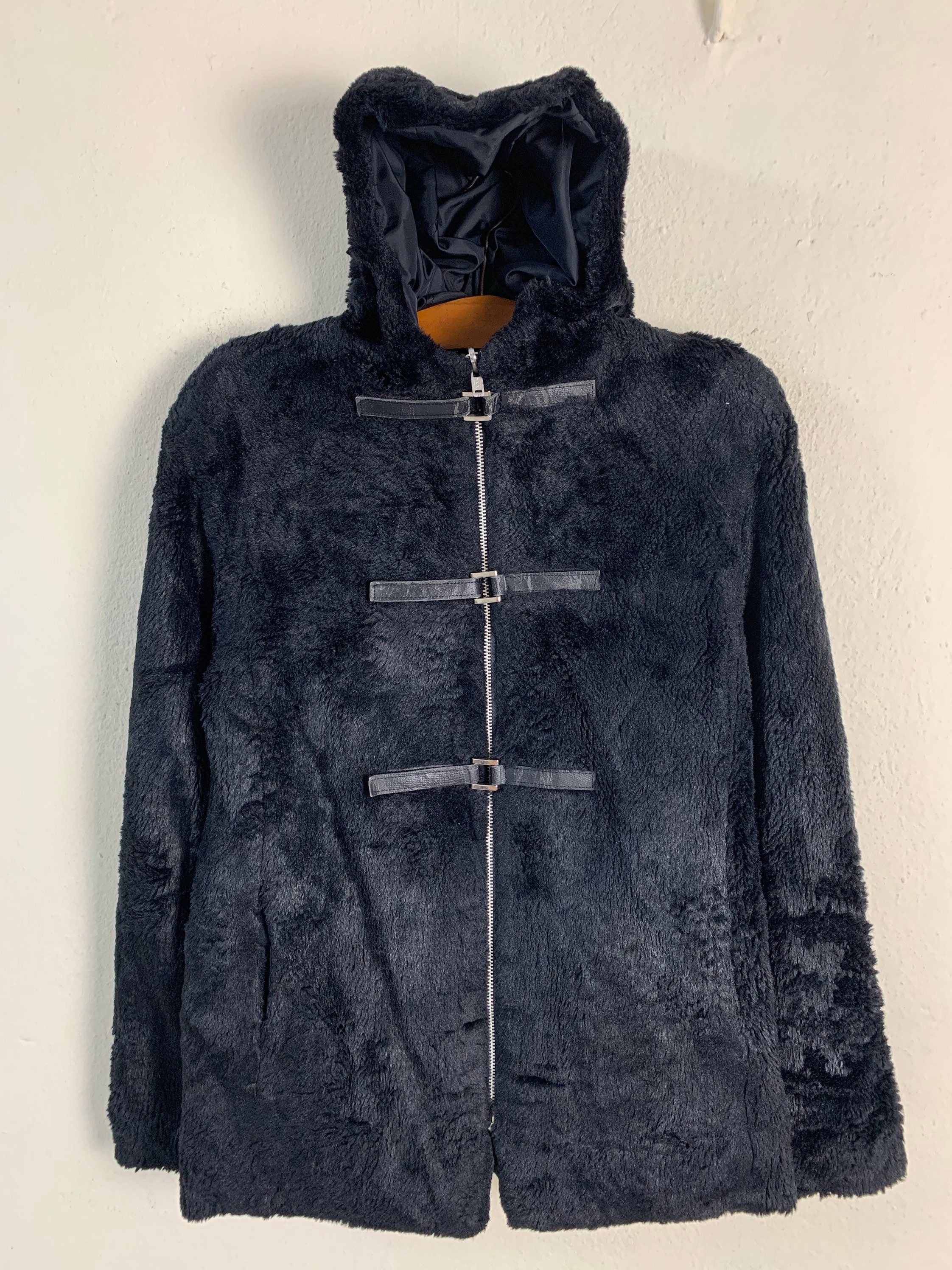 Peyton Place Reversible Fur Hoodie Jacket