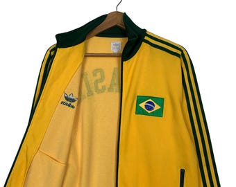 トップス 00s adidas BRASIL Track Jacket M Adidas Brasil Track Jacket - Etsy