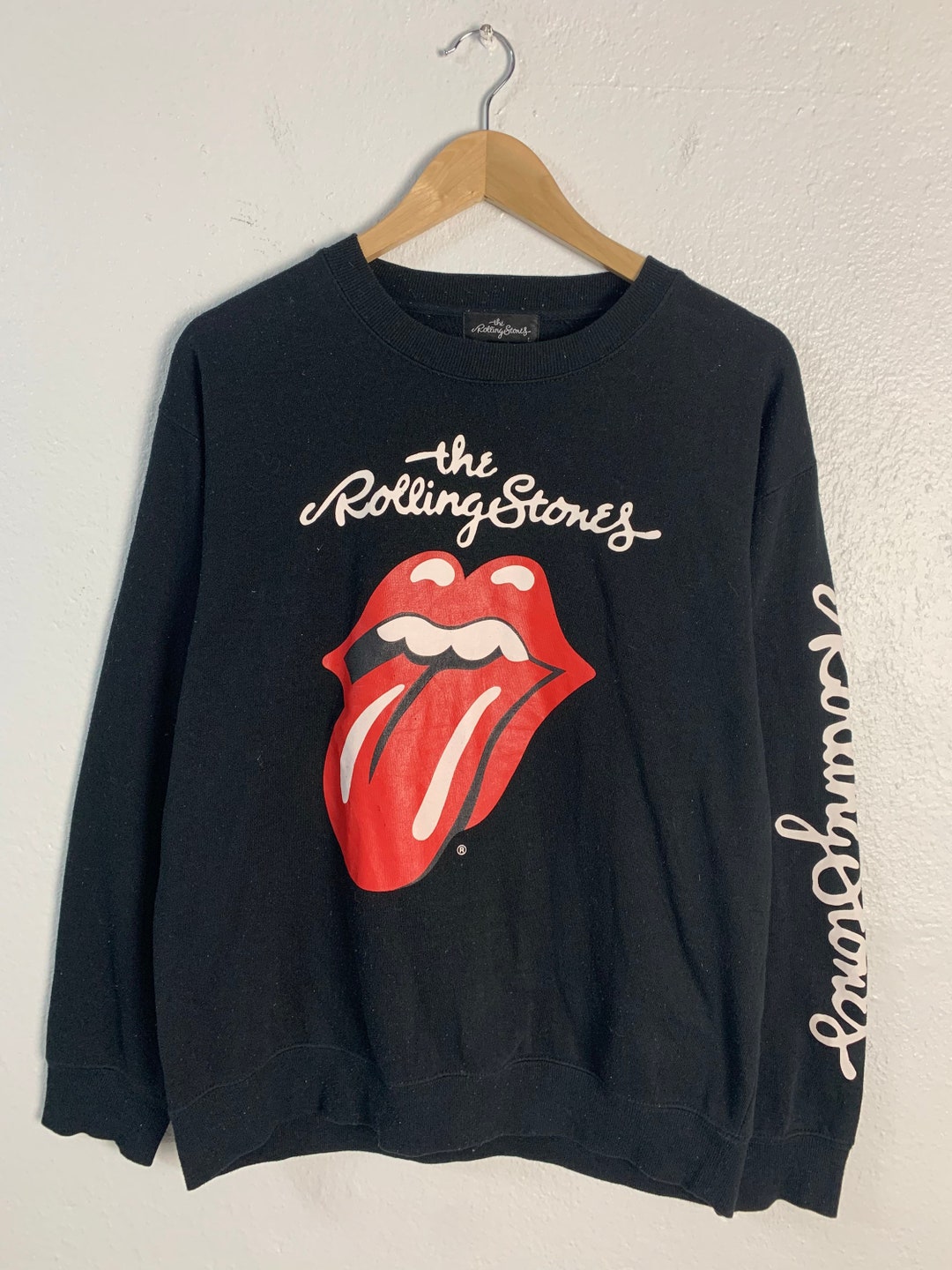 Sweat à Capuche Homme The Rolling Stones - Hoodie Officiel 100% Coton