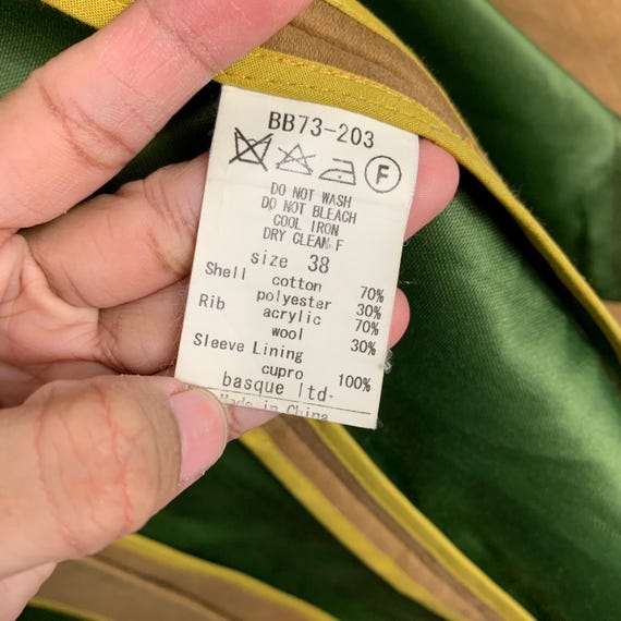 Blanc Basque Double Breasted Coat - image 10