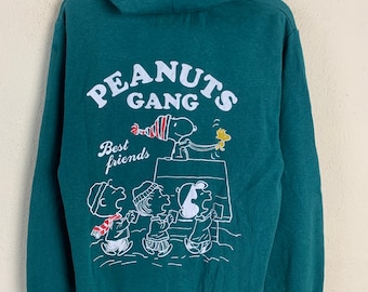 Sudadera con capucha y cremallera de Snoopy, el súper beagle de Peanuts