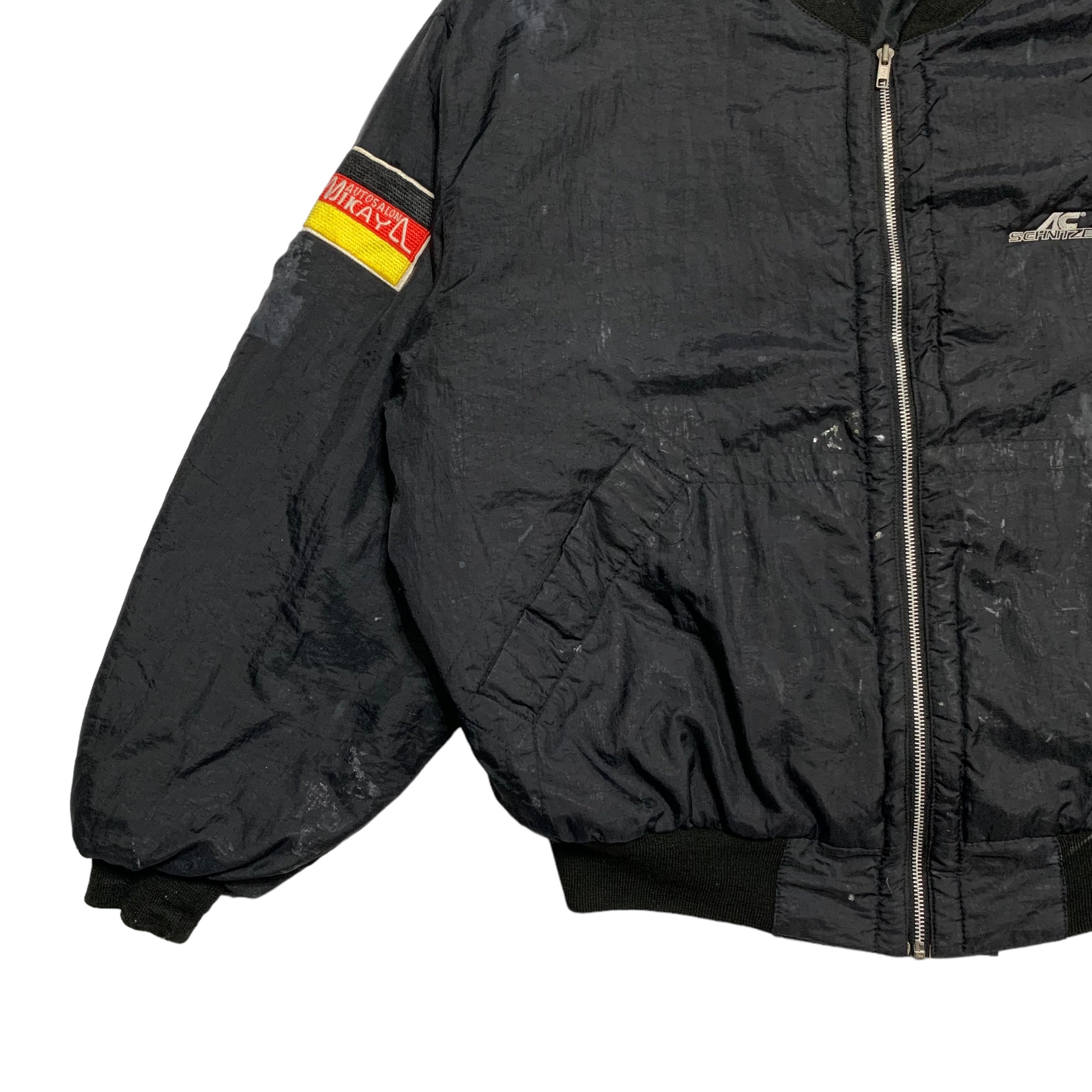 【激レア】Mercedes Benz ナイロンジャケット Vintage 80s Mercedes Benz AMG Bomber Jacket - Etsy