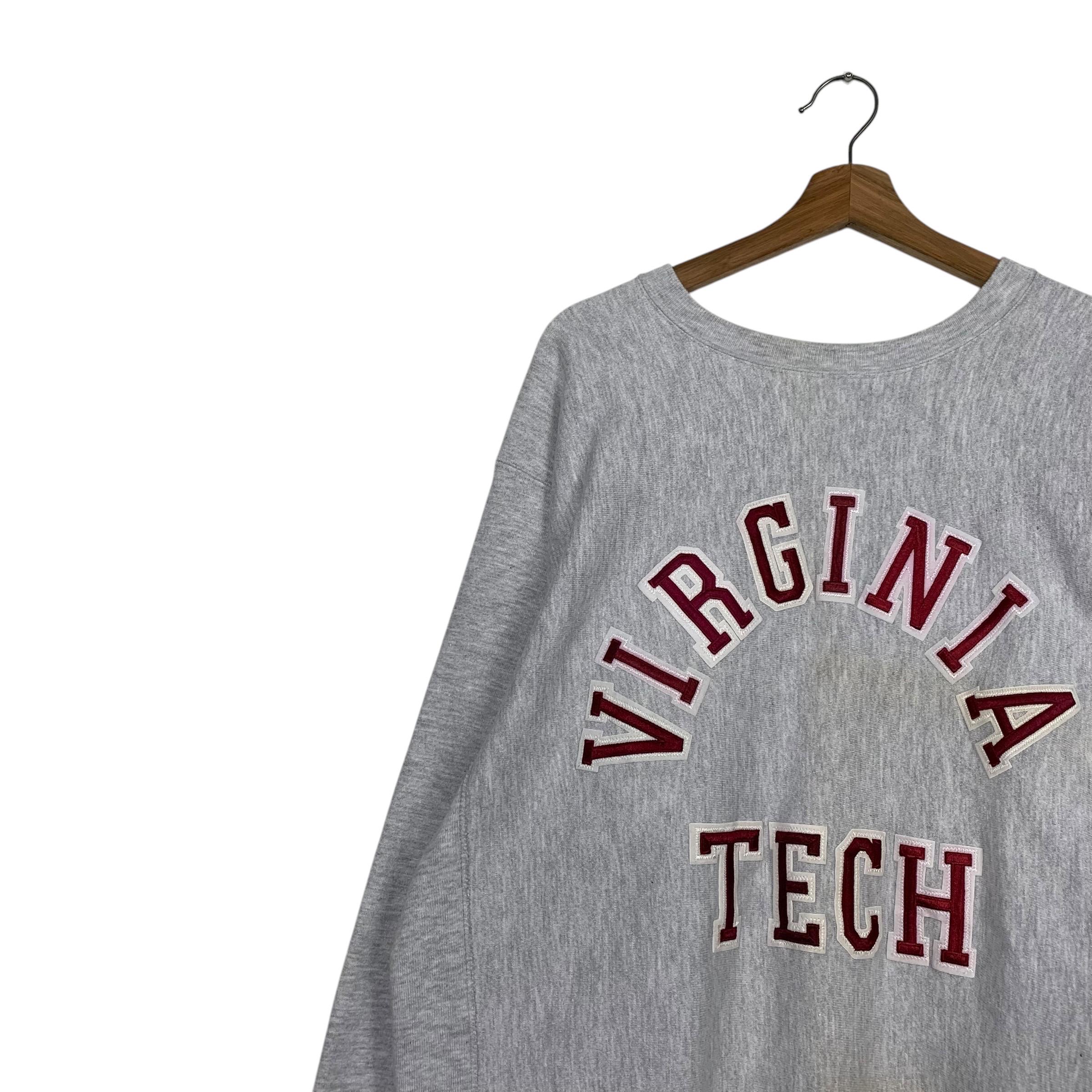 トップス 80s Champion VIRGINIA ReverseWeave Sweat Vintage 80s Champion Reverse Weave Virginia Tech Sweatshirt