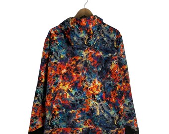 在庫有/国内送/関税無 MUST HAVE！さすが洗練された配色！CCロゴ Japanese Brand Find Out Multicolor Zipper Hoodie - Etsy