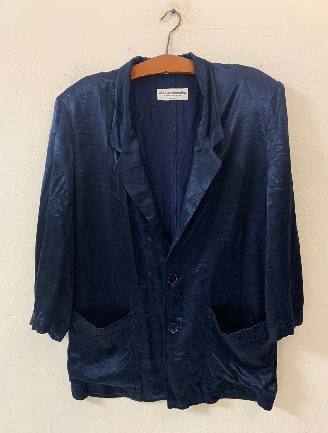 Comme Des Garcons Robe De Chambre Jacket - Etsy Comme Des Garcons Robe De Chambre Jacket - Etsy