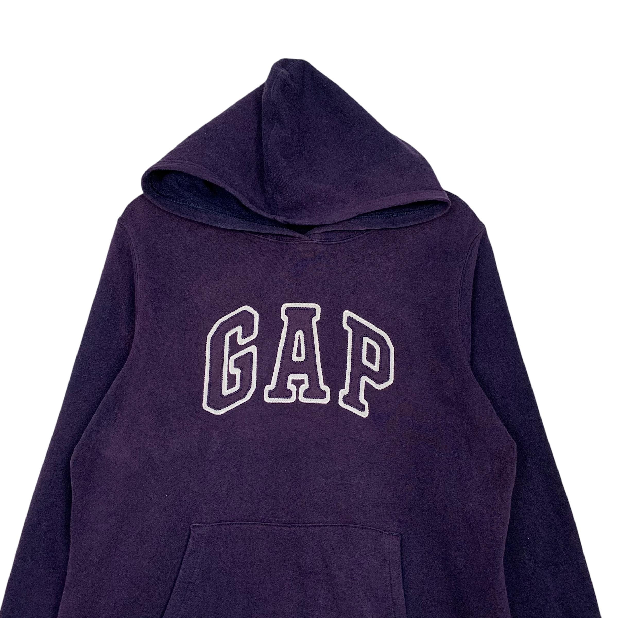 Vintage Gap Purple Big Logo Hoodie - Etsy