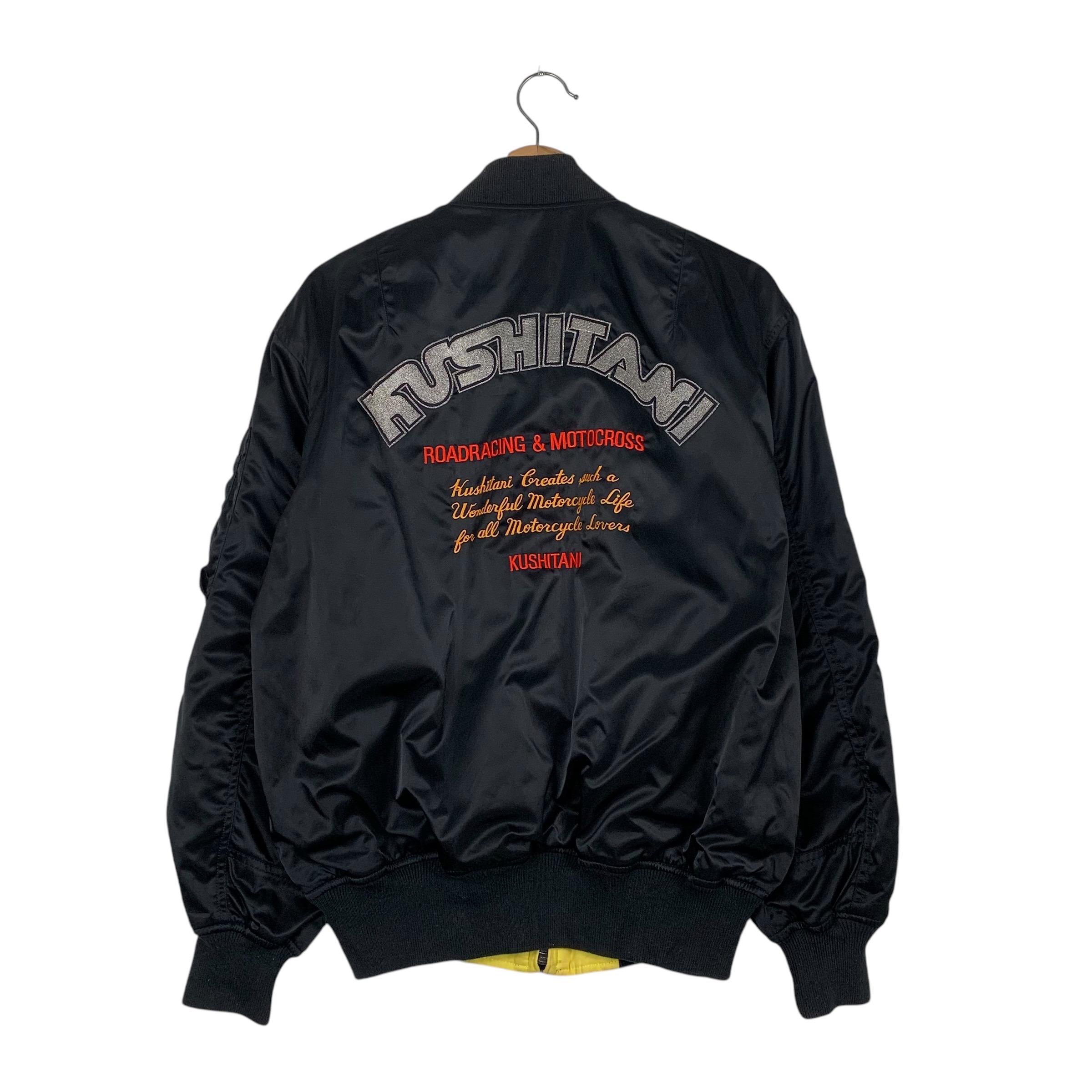 Kushitani Road Racing and Motorcross Bomber Jacket - Etsy Finland