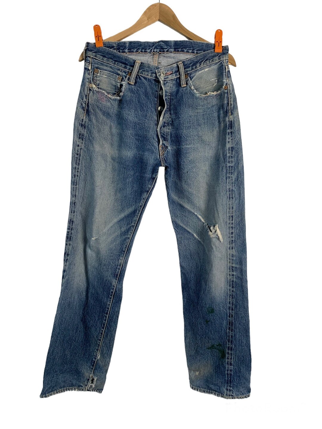 1990s 旧DENIME SELVEDGE DENIM PANTS 501XX Vintage Denime Selvedge Jeans - Etsy