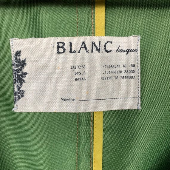 Blanc Basque Double Breasted Coat - image 9