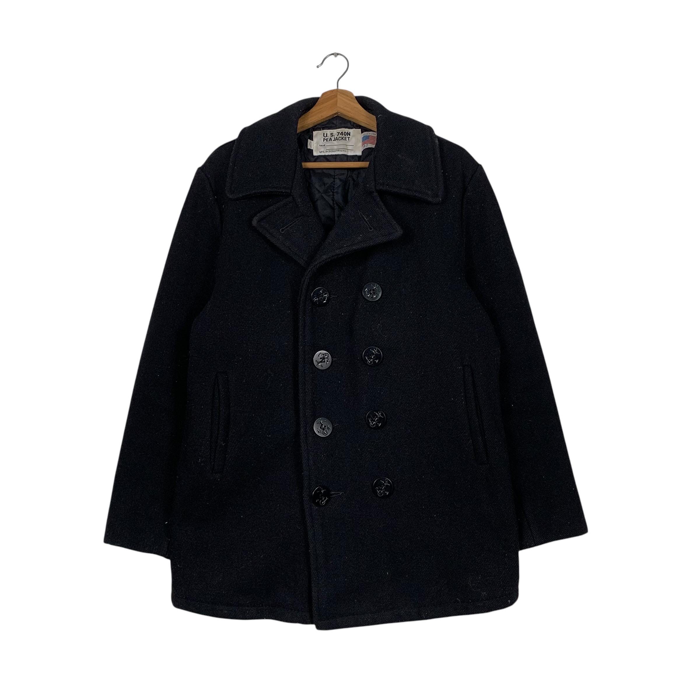 Schott PEA Coat US 740N Gray size 40 | eBay