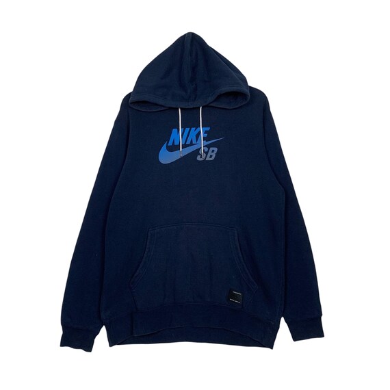 navy blue nike sb hoodie