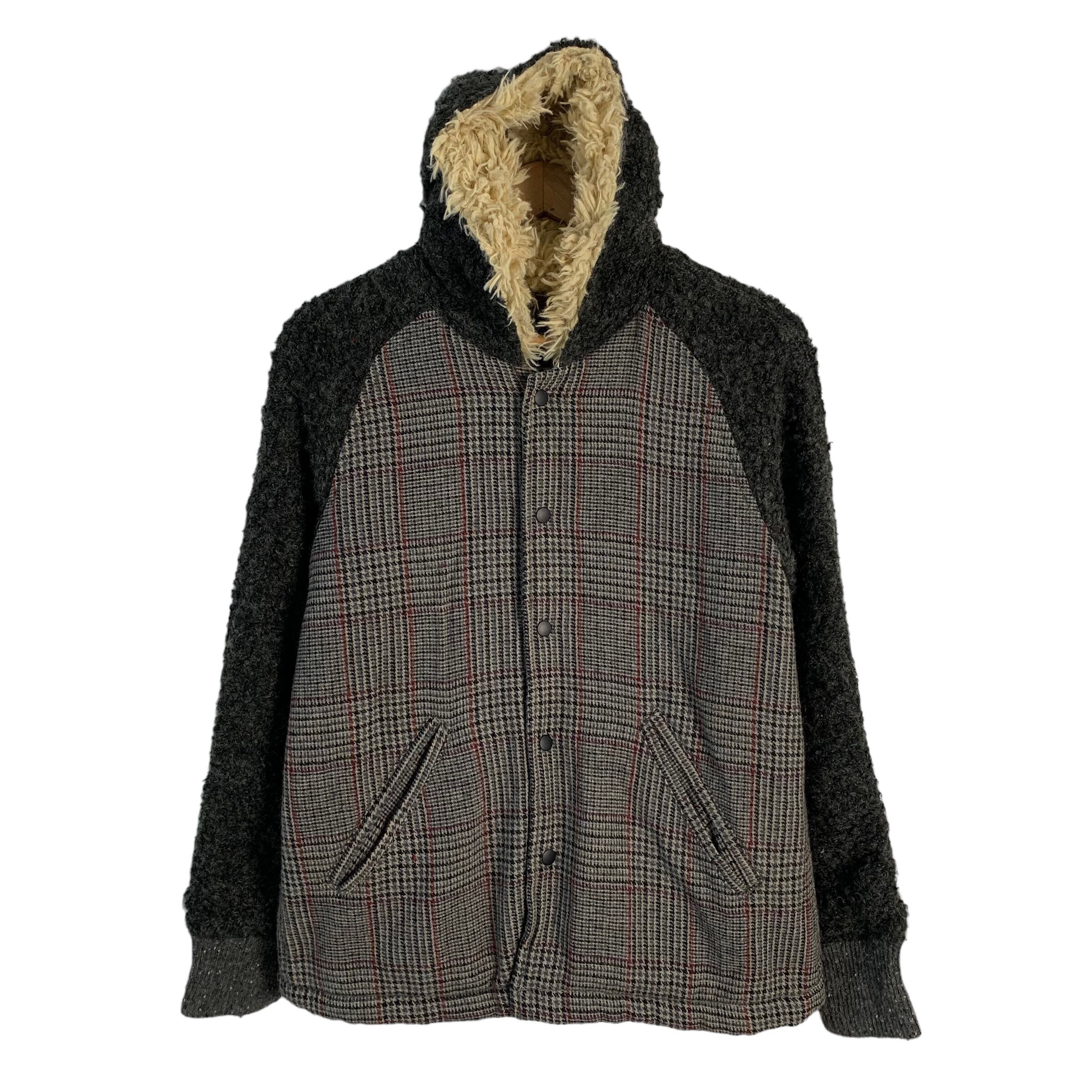Supreme Harris Tweed Hooded Coach ファッション Jacket Supreme