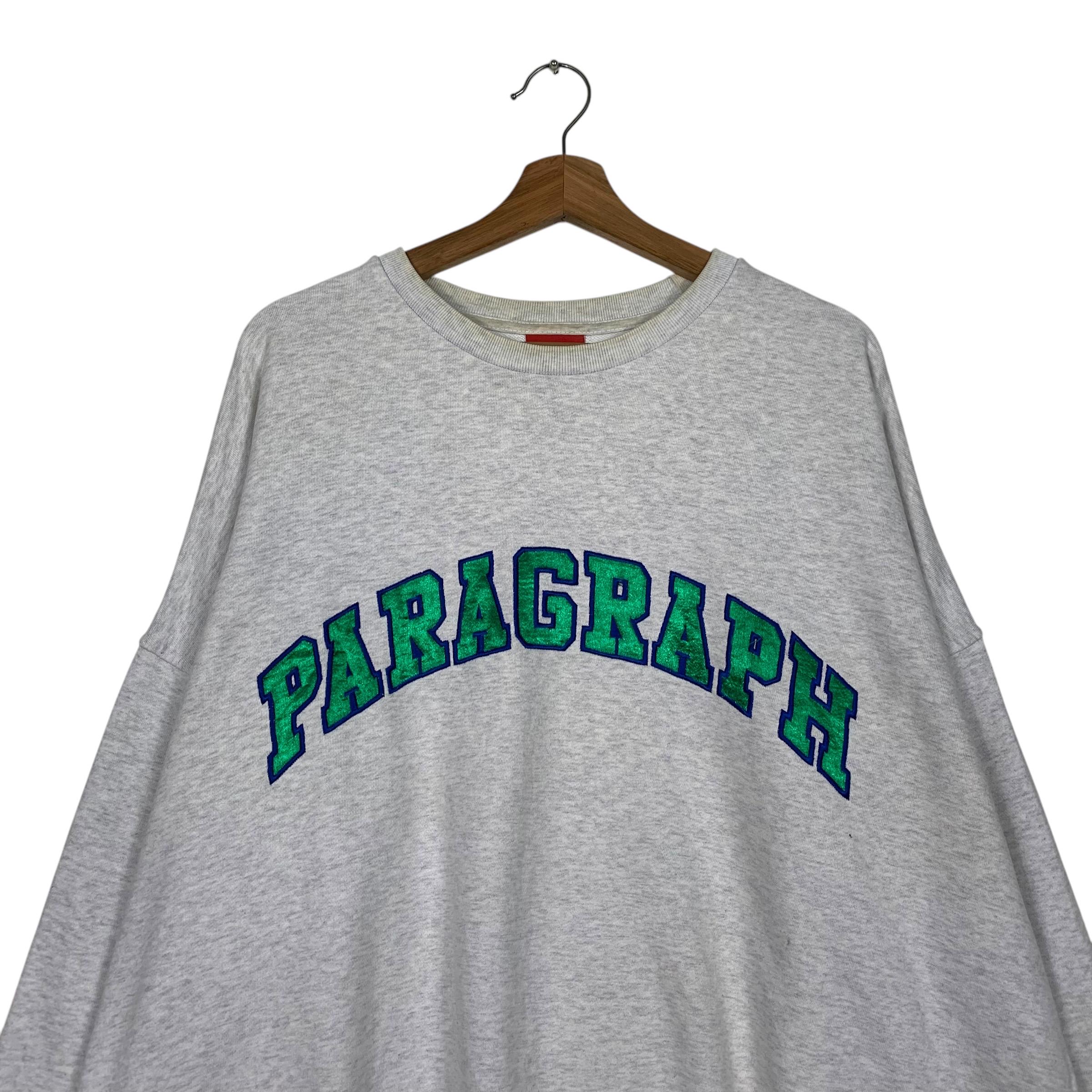 【Paragraph】23FW★ BIG FONT LOGO CREW no.057 Paragraph】23FW☆ BIG FONT LOGO CREW no.057 (Paragraph
