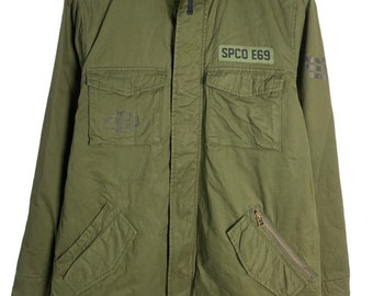 Surplus Multipocket Army Military Jacket