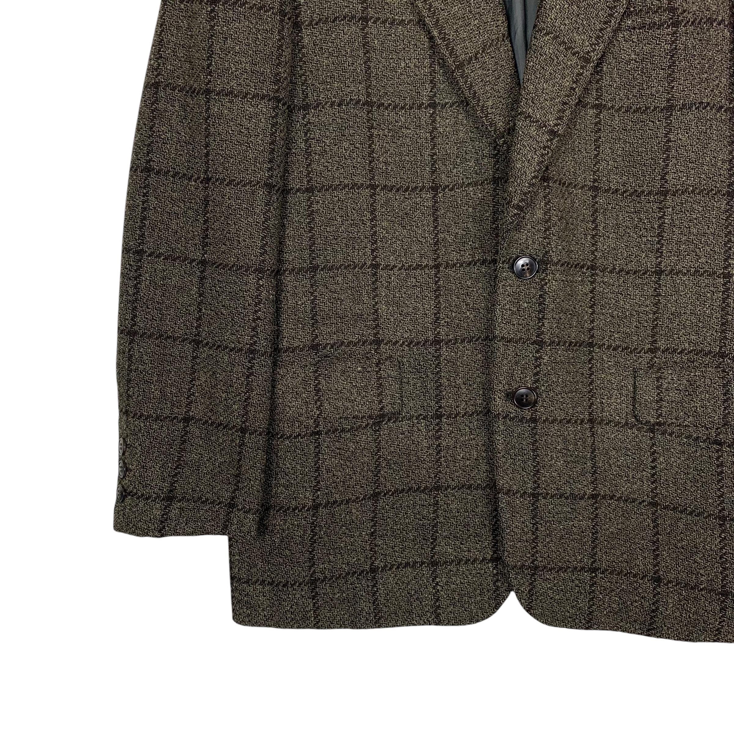 Vintage Christian Dior Monsieur Checkered Wool Casual Jacket - Etsy