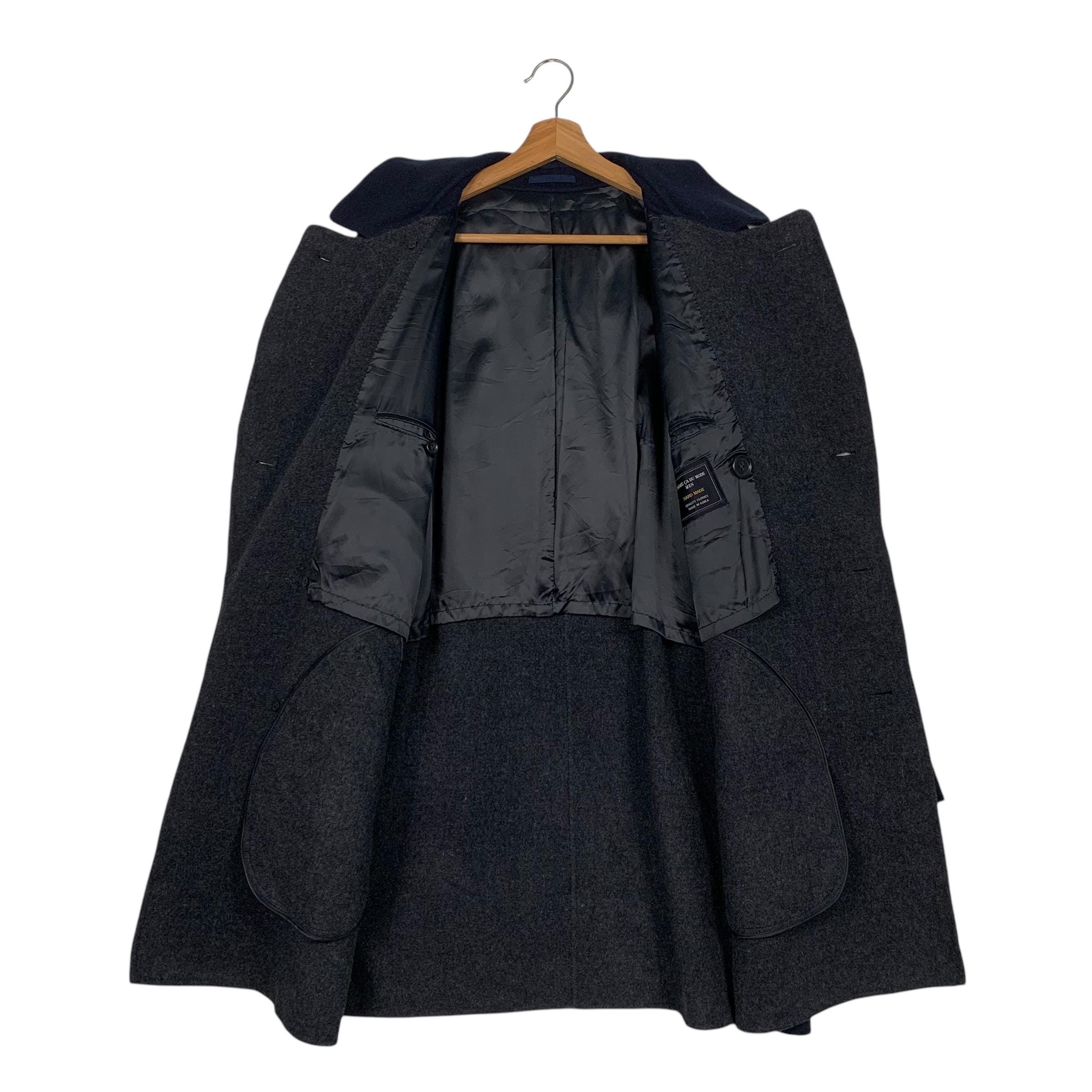 Comme Ca Du Mode メンズ ウール ダブルブレスト コート - Etsy 日本