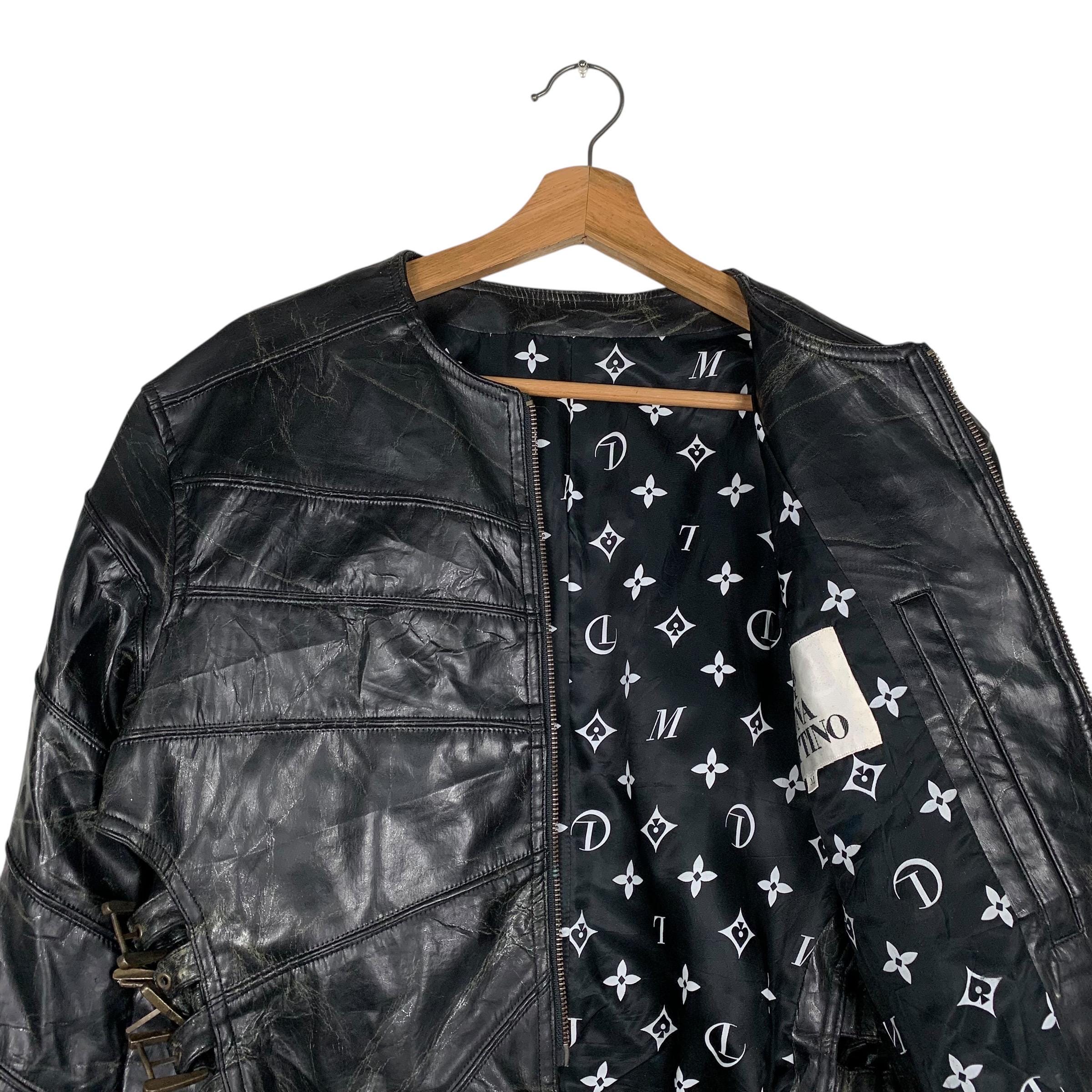 90s luna mattino zip short leatherjacket 【公式通販】