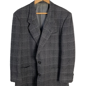 Pierre Balmain Checkered Blazer Jacket