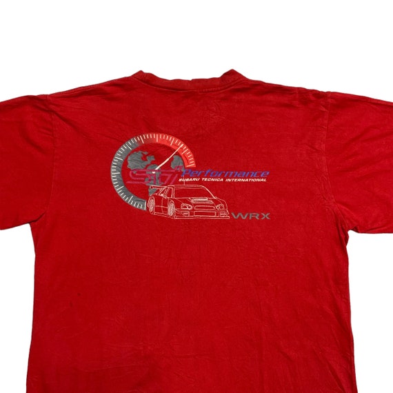 Vintage Subaru Wrx Technical Performance Tee - image 7