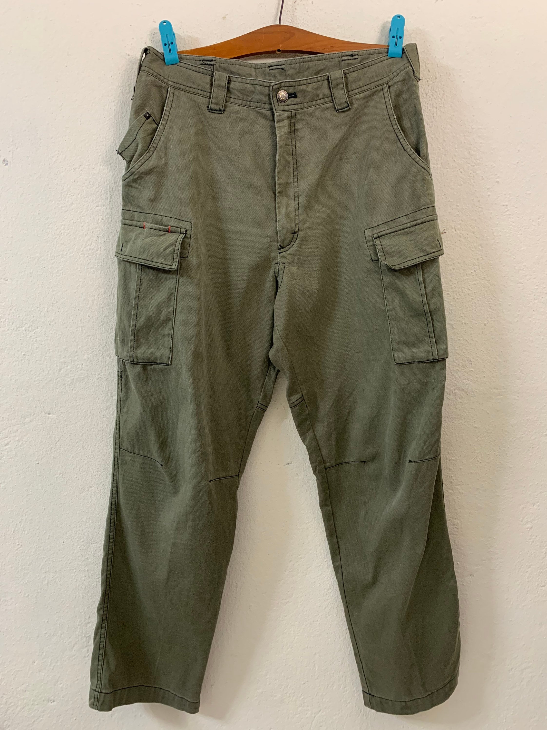 Jawin Green Cargo Multipocket Pant - Etsy