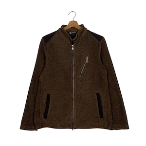 トップス MICHEL KLEIN strip double zip hoodie 46 Michael Kors Logo Tape Zip-Up Hoodie - Black