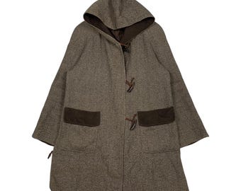Japanische Marke Rosase Club Dufflecoat mit Kapuze