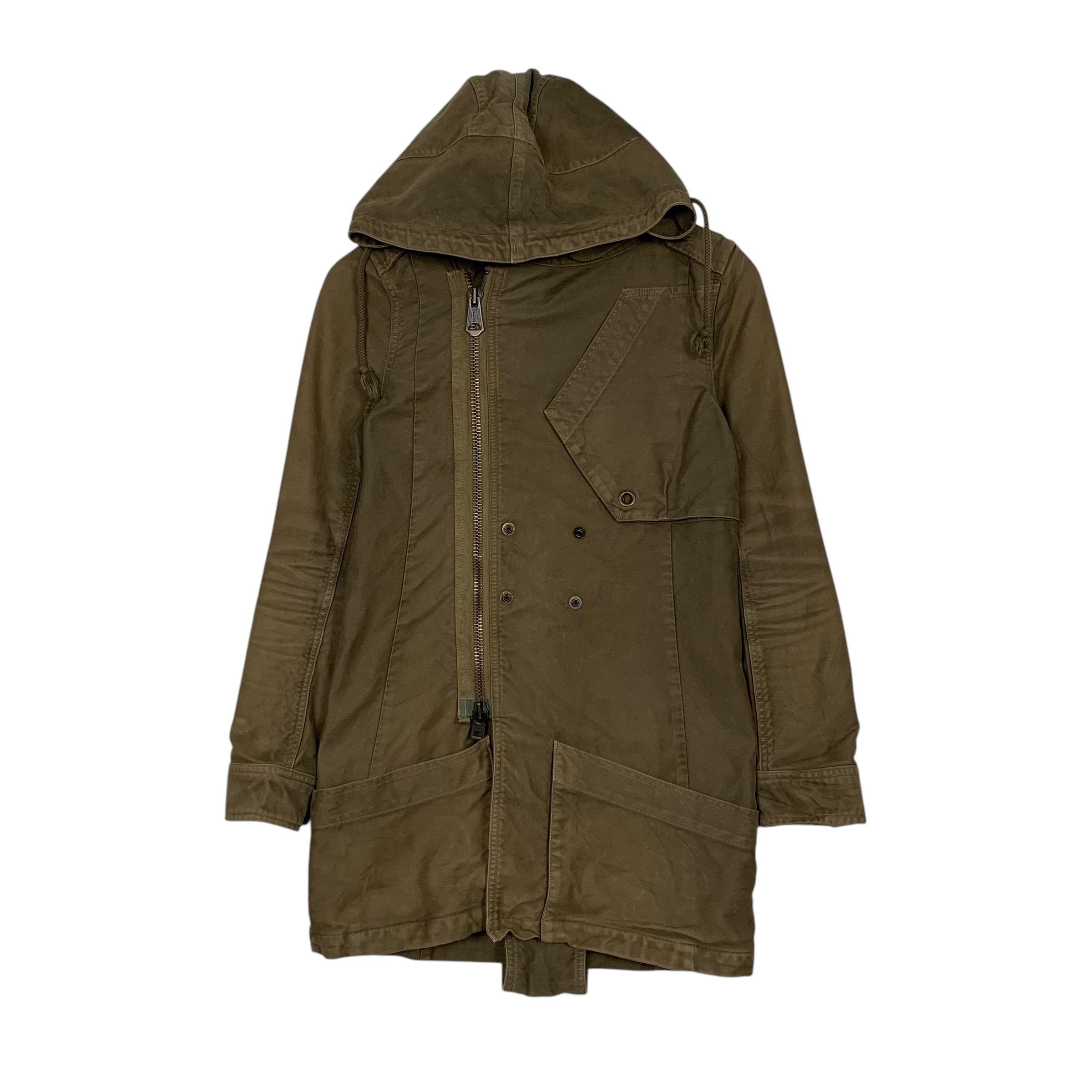 ジャケット・アウター AKM archive Jumbo Hooded Military Jacket AKM archive Jumbo Hooded Military Jacket| ヤマダウェブコム