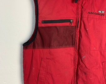 早い者勝ち VINTAGE レア 90s salomon nylon vest