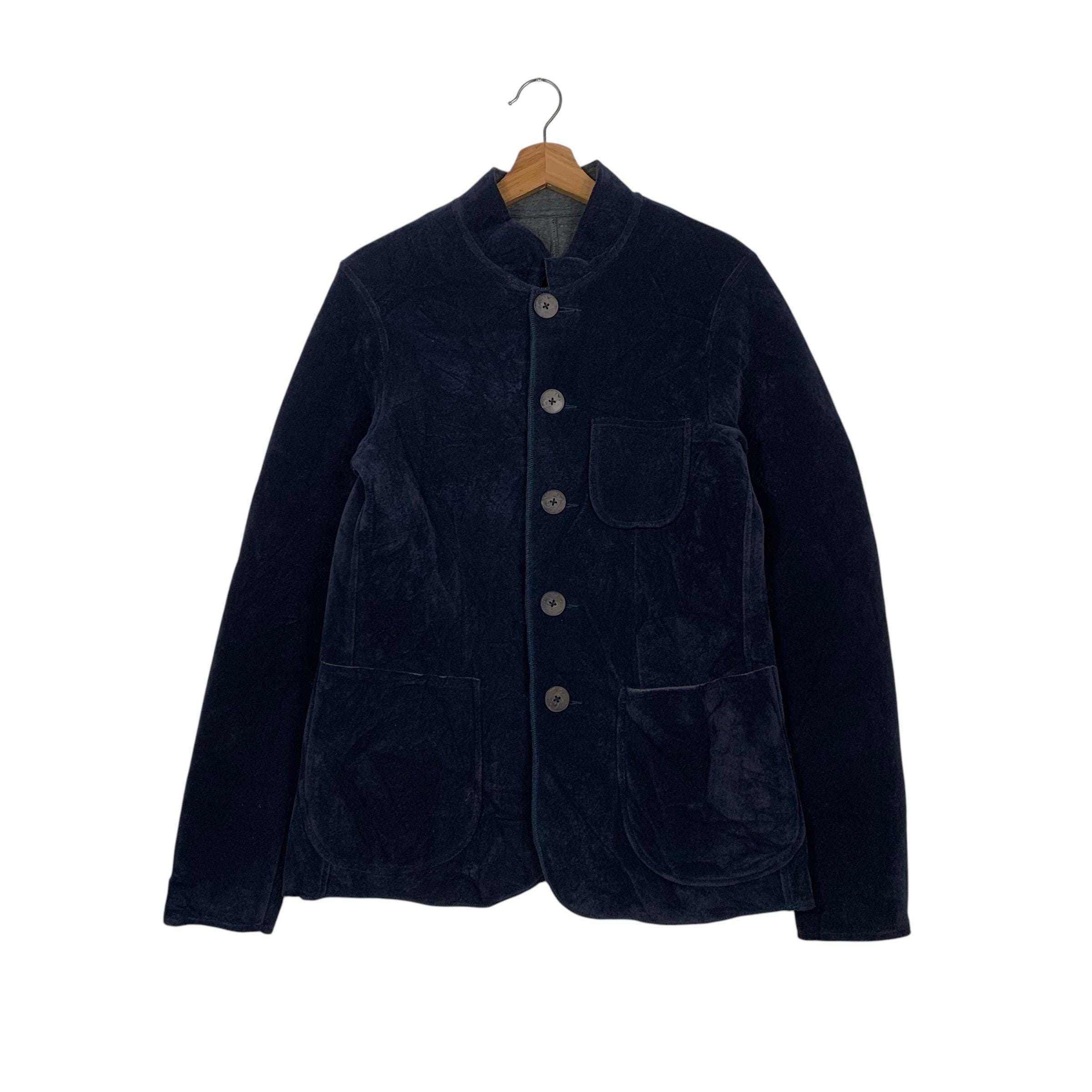 ジャケット・アウター 90s emporio armani collarless jacket 48 siawase Interior | 90s Emporio Armani Helicopter Jacket