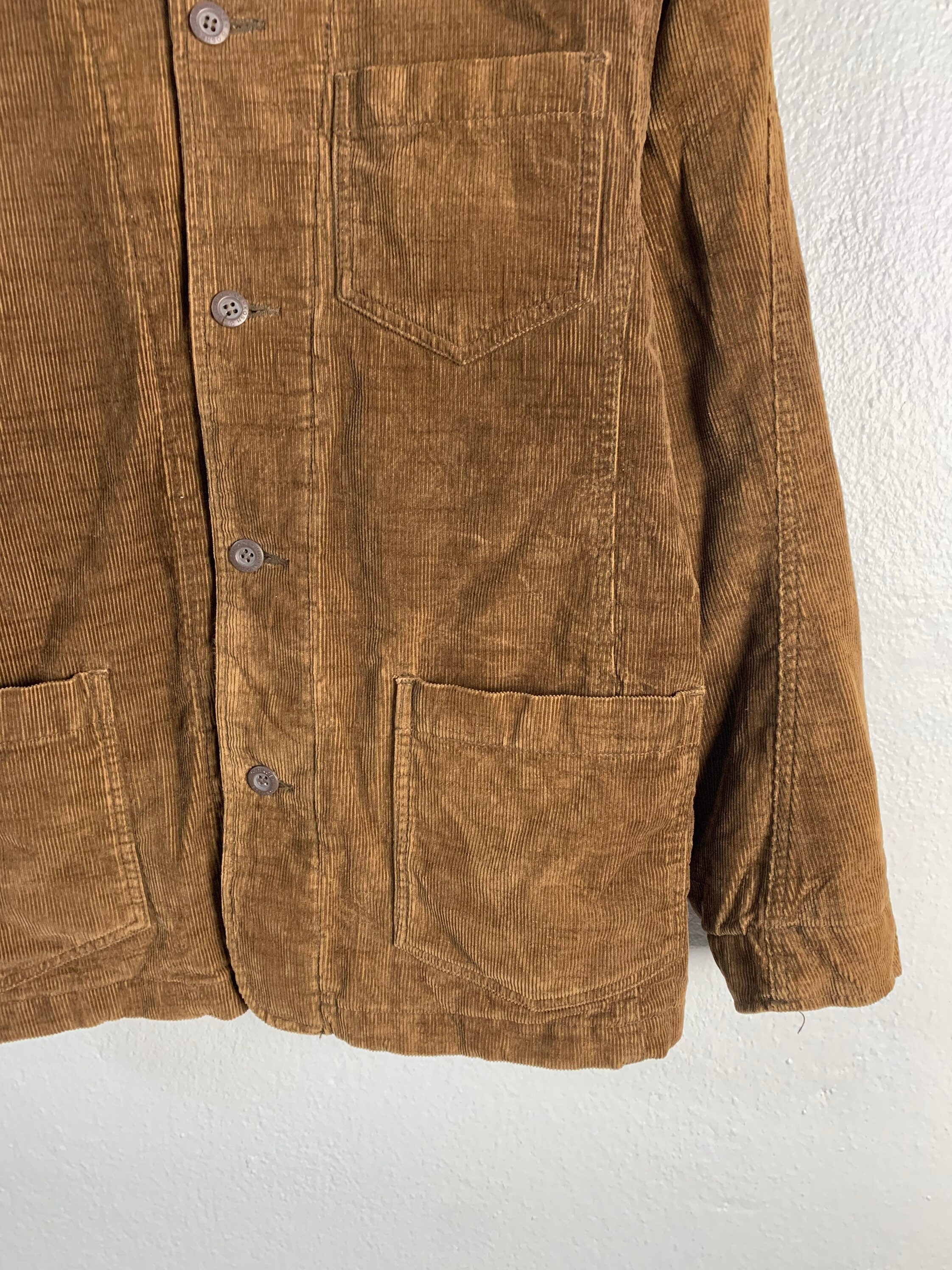 ジャケット・アウター 00s archive fur corduroy jacket military 2000s Corduroy Marching Band Jacket This corduroy marching
