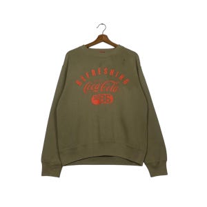 Vintage Coca Cola Drinks Crewneck Sweatshirt
