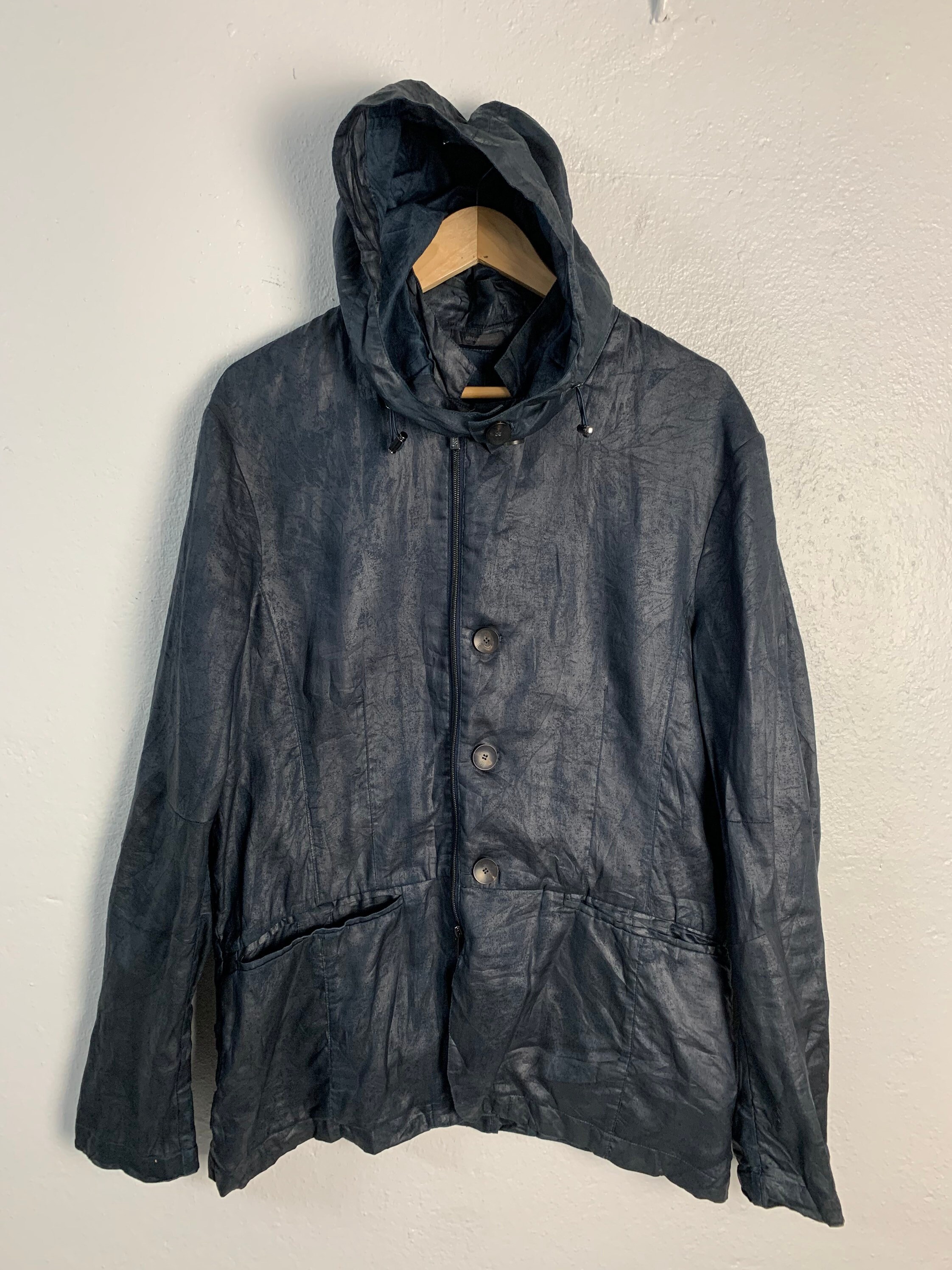 Armani Collezioni Giacca con cappuccio Etsy Italia