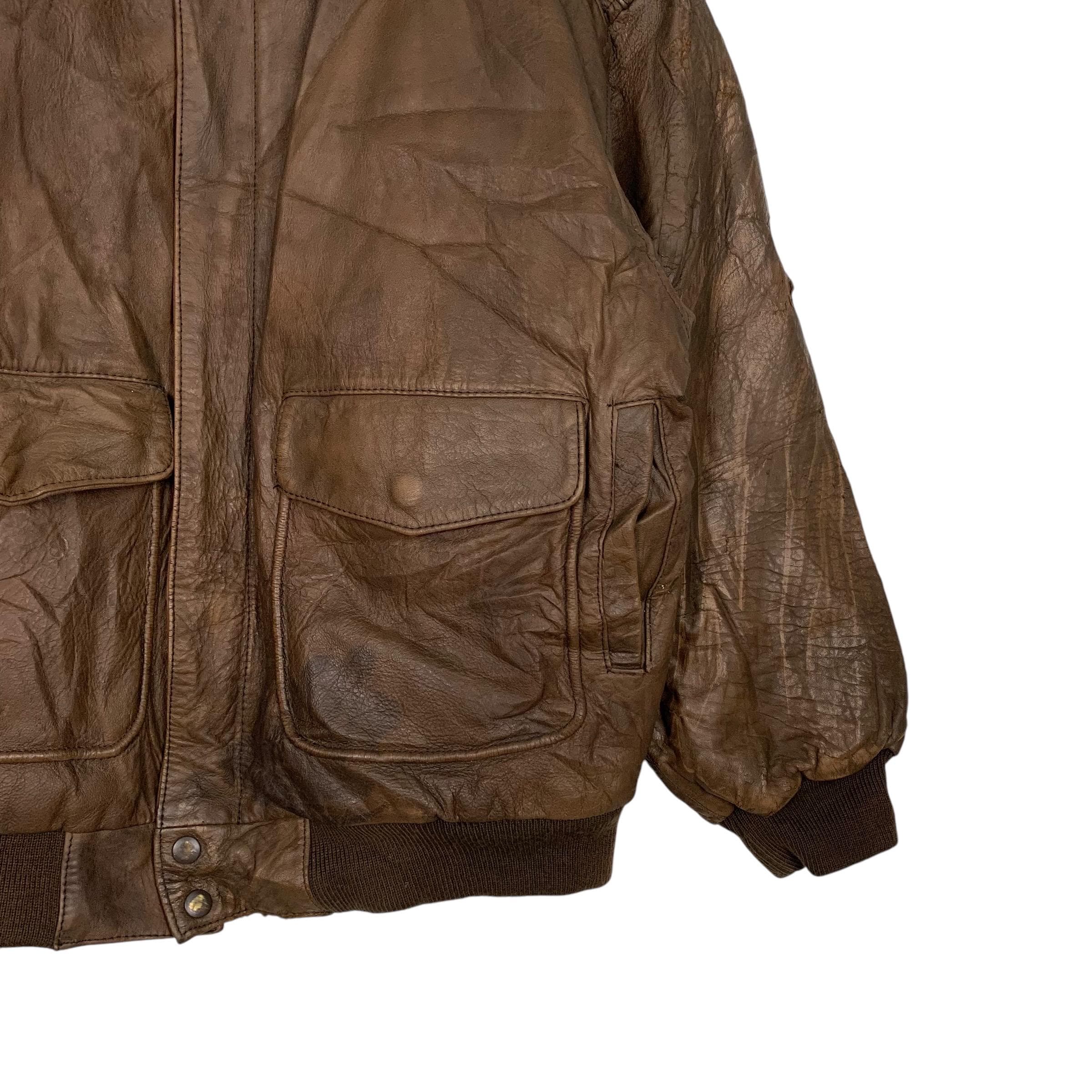 Sub Urban☆羊革☆ leather ‘bomber jacket Japanese Brand Sub Urban Tokyo Military Leather Jacket - Etsy