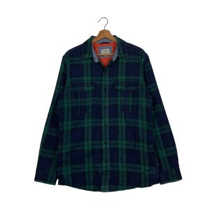 LL Beans Tartan Shirt Jacket