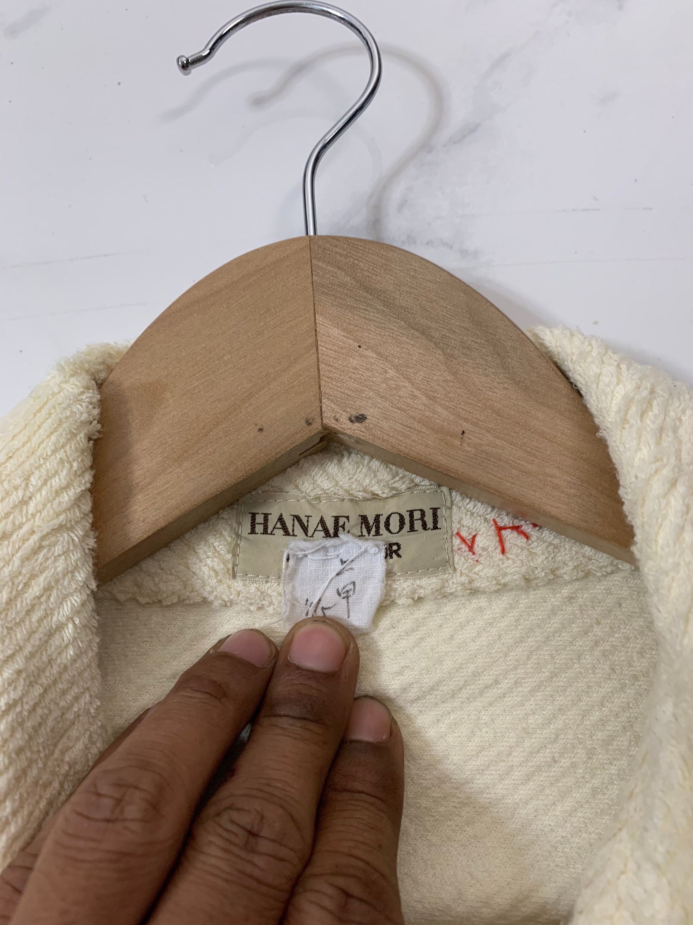 Hanae Mori Zipper Sweater Jacket - Etsy Israel