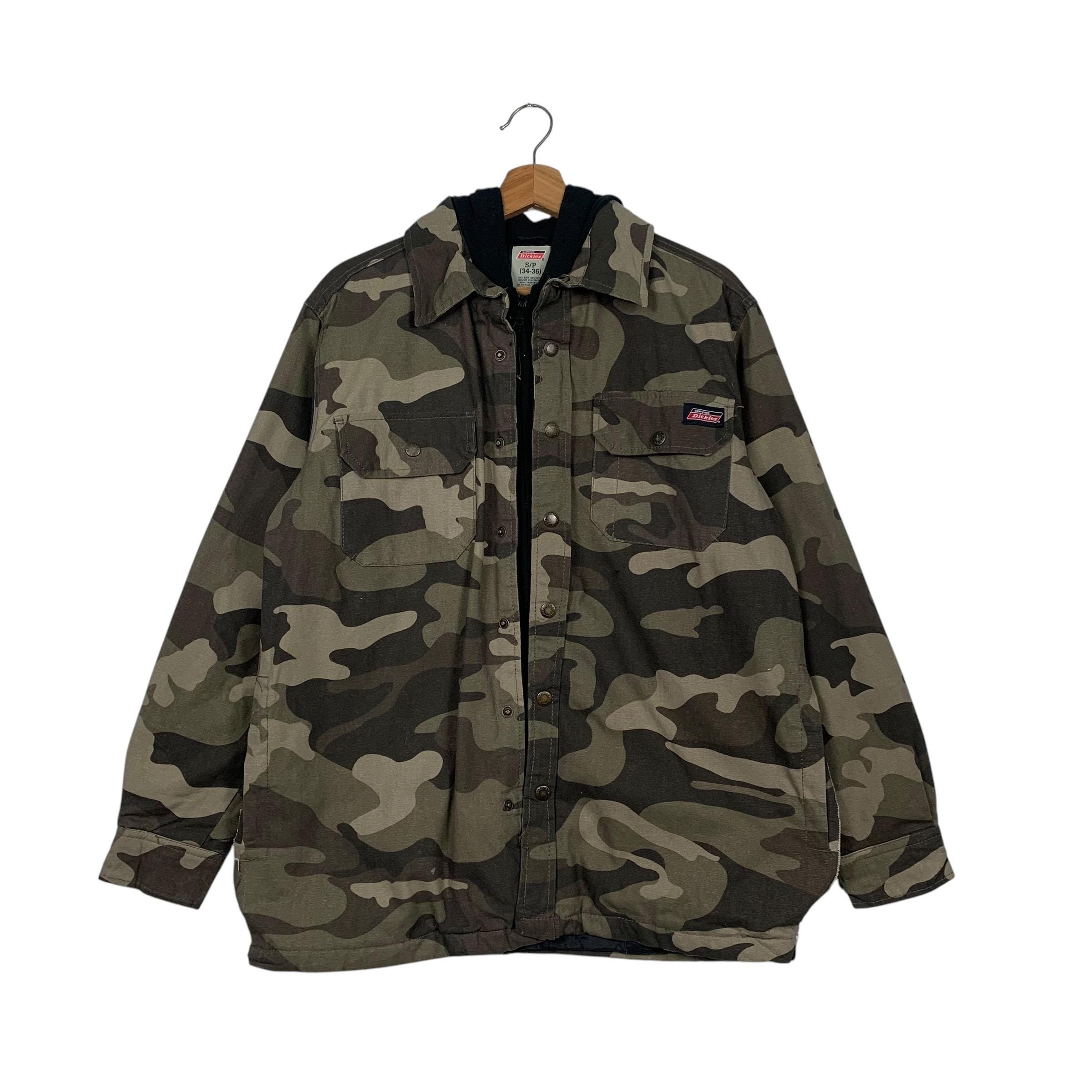 Dickies Military Camouflage Cotton Jacket - Etsy
