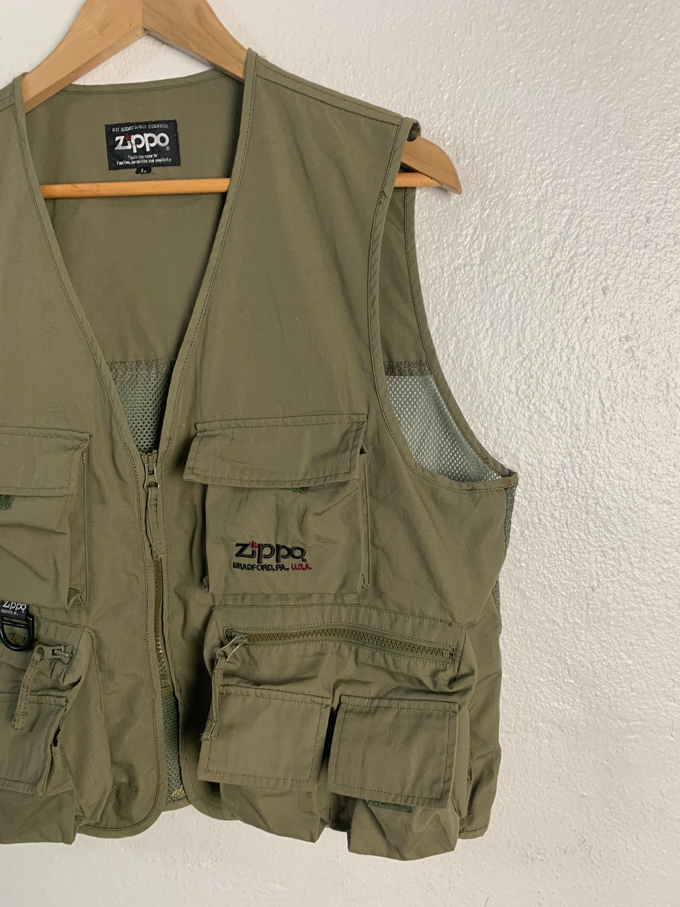 Zippo Multipocket Tactical Fishing Vest - Etsy