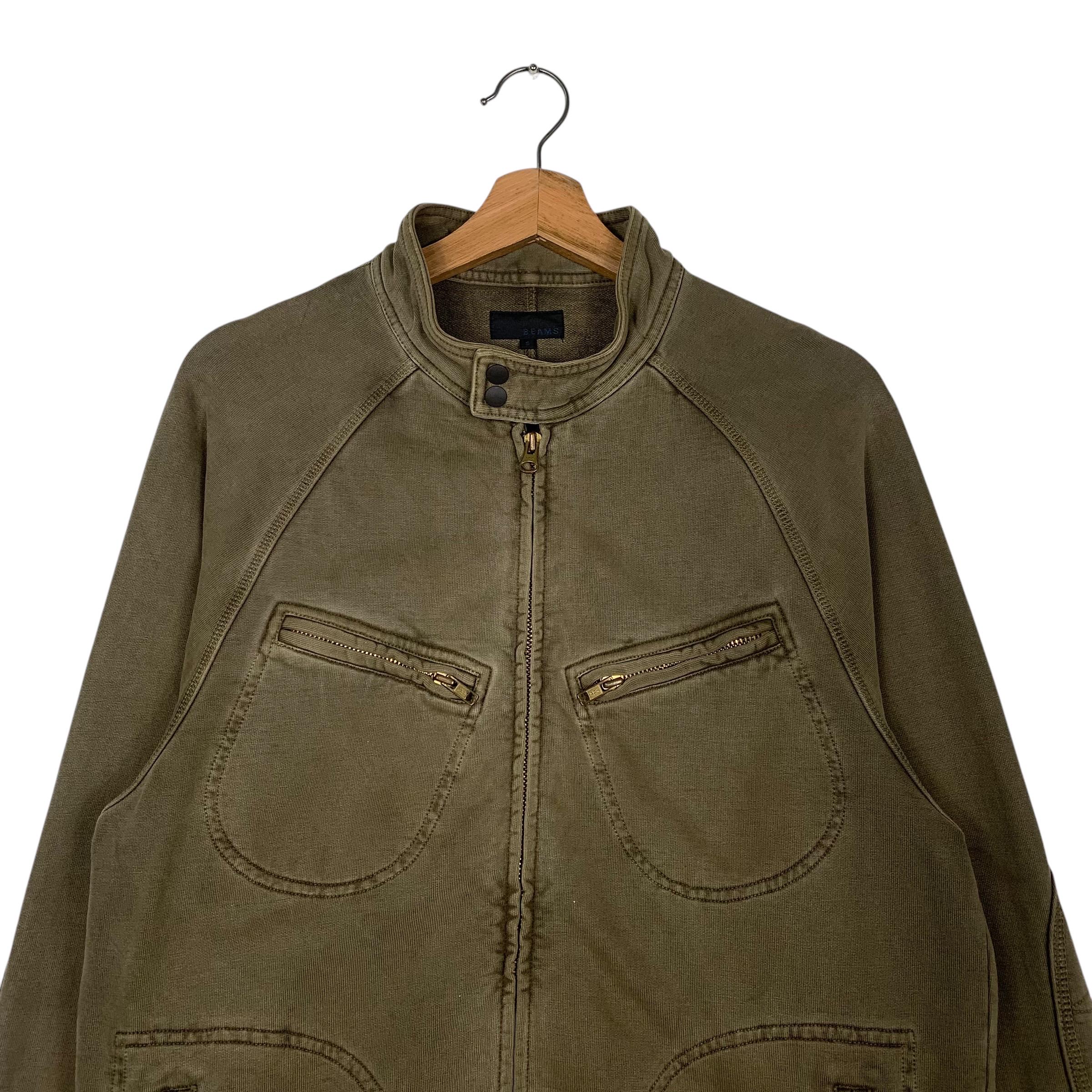 Beams Multipocket Biker Jacket - Etsy