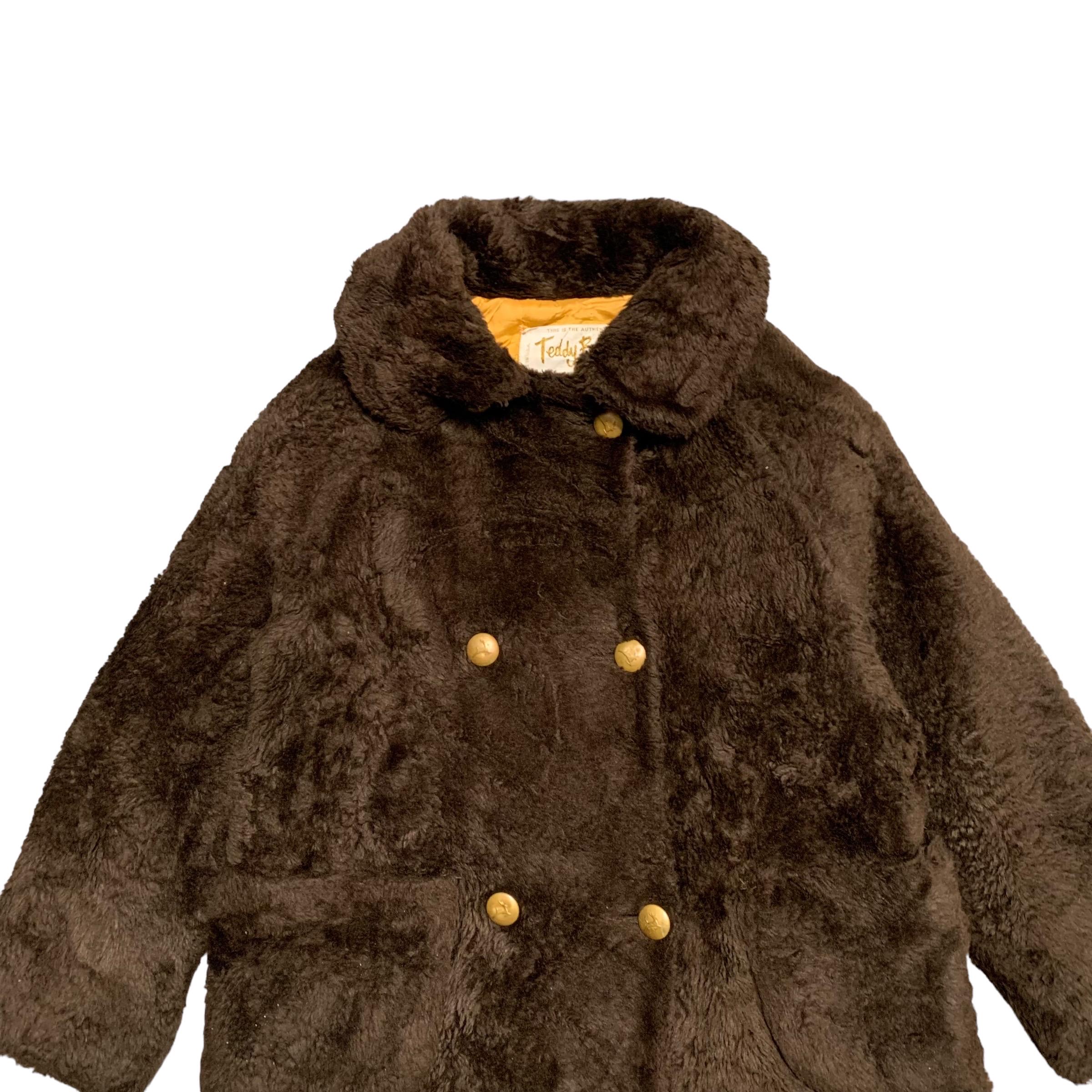 Vintage Teddy Bear by White Stag Fur Coat - Etsy